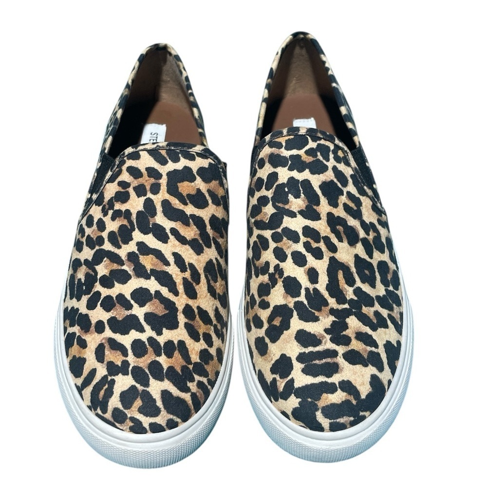 Steve Madden Women's Safary Slip-on Sneakers Leopard - Picture 3 of 6